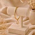 Marius – Jonc bracelet acier inoxydable élégant – Karélia
